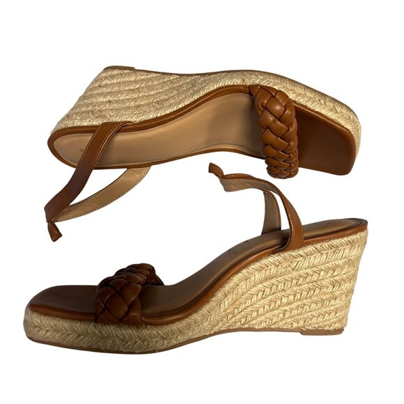 A New Day Women's Joyce Wedge Heels Tan Brown Size 11 - Picture 3 of 9